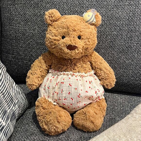 Medium Bartholomew bear cute custom clothes outfits - pull-ups & bee clip - 0507 - Picture 1 of 1